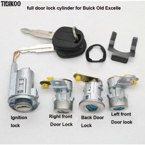 Full Door Lock Cylinder for Buick Old Excelle Ignition Left Right Front Door Back Door Lock Core