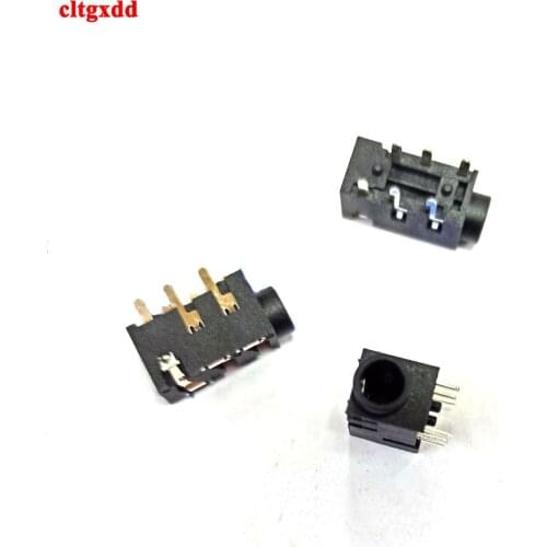 Cltgxdd 50pcs 6pin 3.5mm Earphone Port Microphone Socket Audio Connector for Mobile Phone Tablet Audio Socket