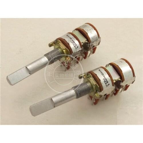 Original new 100% 4-bit potentiometer 100K potentiometer with step 40 point 100KE handle 35MMF (SWITCH)