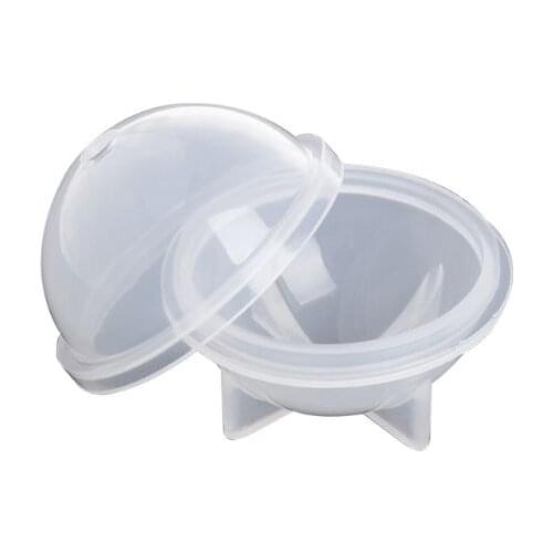 Stereo Spherical Silicone Mold Jewelry Making DIY Balls Resin Decoration Crafts J0PC