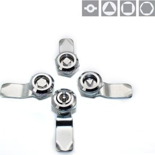 SUS304 Mini Cam Lock Safety Mailbox Cam Lock Equipment Steel Cabinet Lock for Industrial Distribution Box MS705