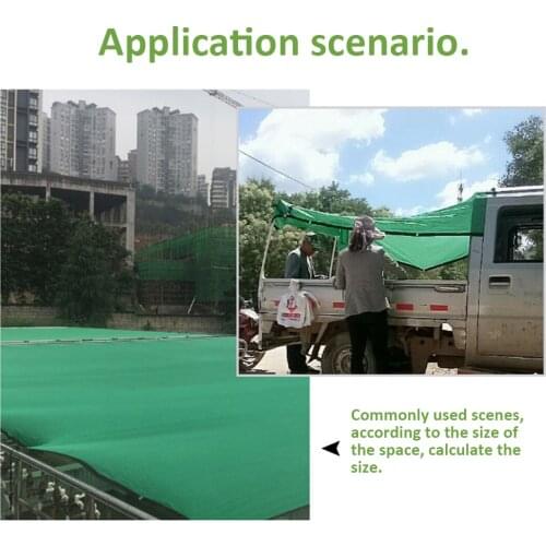 Outdoor Shade Net3X3/4/5M green Sun Shade Canopies Sails Outdoor Camping Hiking Yard Garden Shelters Sun Screen Cover Waterproo