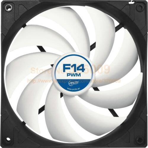 Arctic F14 PWM 4pin 14cm 140mm Cooler cooling fan temperature control silent fan Genuine original