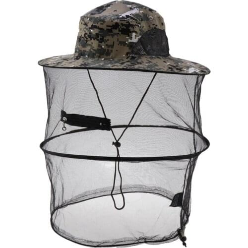 Wind proof Fishing Bucket Outdoor Hat Protector W/ Wide Brimmed Multi-function Fishing Caps For Men Women