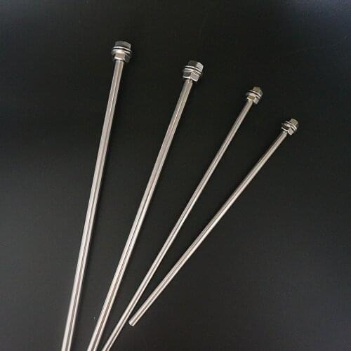 1pc lab stainless steel stirring mixing rod for agitating dispersing machine, stirrier accessories