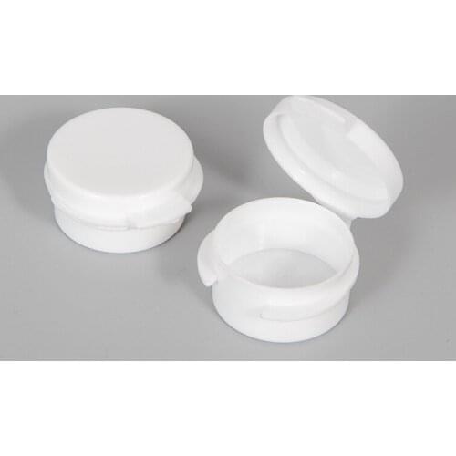 5g Plastic Transparent White Small Sample Bottle Cosmetic Empty Jar Pot Eyeshadow Lip Balm Face Cream Sample Container 1000pcs