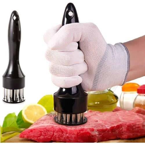 20 Blades Needle Meat Beaf Hammer Stainless Steel Tenderizer Cooking Tools Kitchen Tools Cooking Baking Accessories
