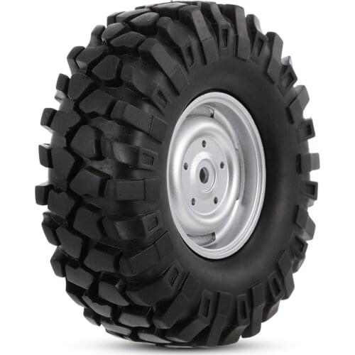 4PCS 1/10 RC Car Parts Buggy Tyre Rubber RC Tires for 1/10 HSP Redcat Traxxas Axial SCX10 RC4WD D90 CC01 RC Rock Crawler