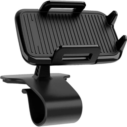 H05A Clip on Wireless Car Dashboard Charger Mount Phone Holder Non-slip Charging Base