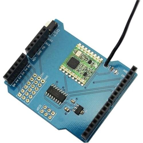 Elecrow RFM69 Shield for Arduino RFM69HCW Radio Module Electronic DIY Fans Student Maker Project DIY Kit