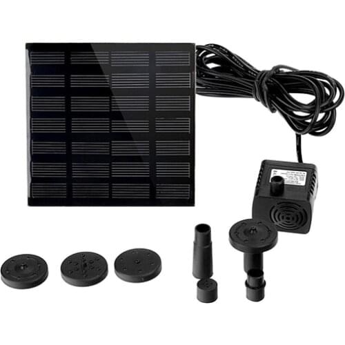 Hot Sale 60% Solar Power Panel Water Pump Garden Brushless Pond Fountain Pool Water Pump