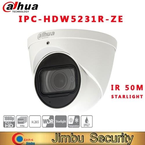 Dahua Surveillance camera IPC-HDW5231R-ZE 2MP WDR IR Eyeball Camera cctv smart home kamera nadzoru video surveillance camera ip