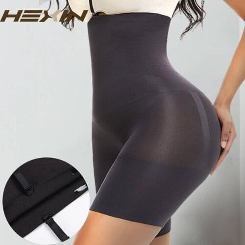 HEXIN Butt Lifter Seamless High Waist Slimming Tummy Control Panties Women Shapewear Underwear Sexy Body Shaper Plus Size