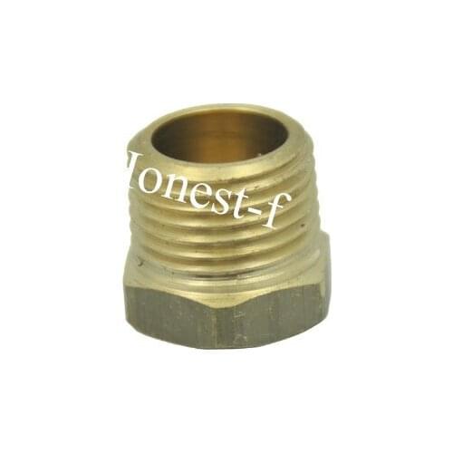 Brass BSP Pipe Hex Head Plug Fittings 1/2" Male BSPP Air Fuel Boat