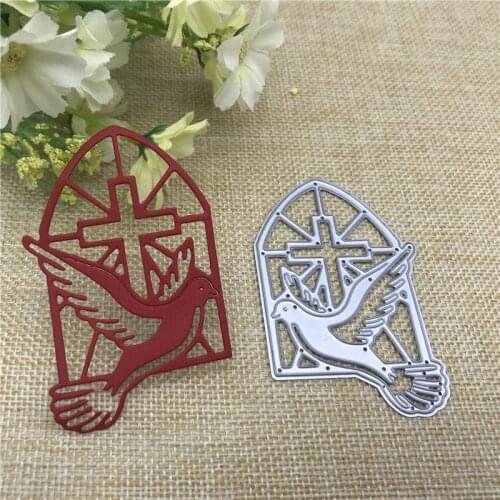 Lace Pigeon Metal Cutting Dies Stencil for DIY Scrapbooking Album Embossing Paper Cards Deco Crafts Die Cuts