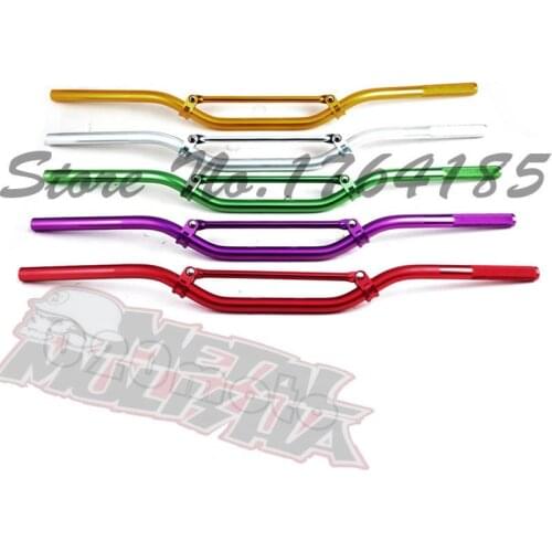 BRAND-NEW colour low Handle bar 7/8" Aluminum MOTORCYCLE Handle bar dirt bike pitbike off road bike