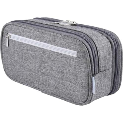 Pencil Case Multifunctional Pen Bag Stationery Case Makeup Bag Zipper Bag for Boys Girls Students Office