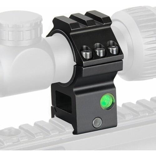 PPT 6063 Aluminum Bubble Level with Picatinny Rail Scope Mount Rifle Scopes mount For Outdoor Hunting OS24-0198