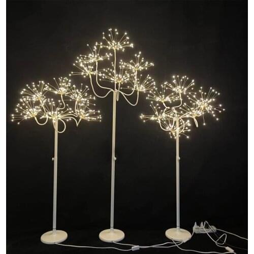 Fireworks Shape Wedding Lighting Road Lead aisle Stand Pillar Wedding stage decoration 10 pcs party supplies