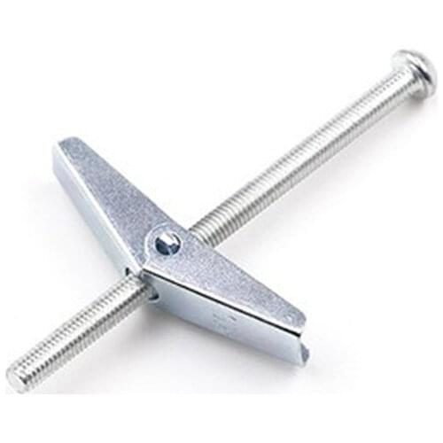 10pcs/lot M3M4/M5/M6/M8 with Screw Spring Wing Toggle Anchor Bolt With Zinc Plated/Primavera Asa Alternar/Wing muelle articulado