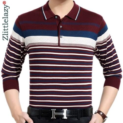 2020 Brand Casual Striped Fitness Long Sleeve Polo Shirt Men Poloshirt Jersey Luxury Mens Polos Tee Shirts Dress Fashions 81016