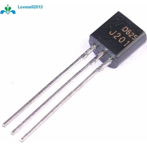 5 PCS J201 JFET N-Channel Transistor 50A 40V TO-92
