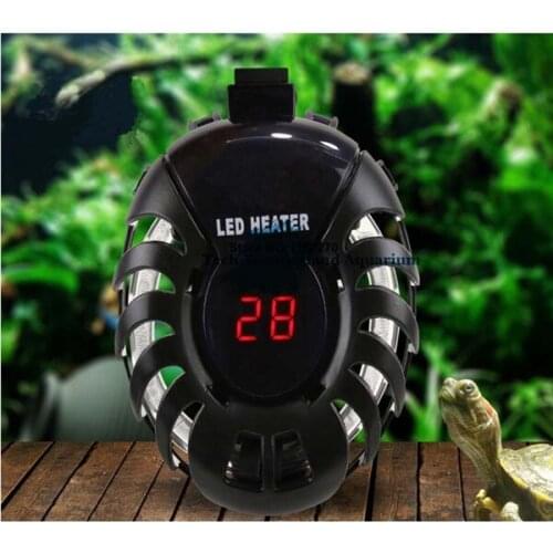 50W 100W Aquarium Heater Aquarium Electricheating Rods Digital Temperature Controller In Stick Fish Tank Turtle Tank