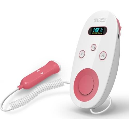 Household Baby Fetal Heart Monitor Multiple Noise Reduction Pregnant Women Fetal Heart Detector Fetus heartbeat doppler