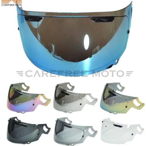 7 Colors W/ Gold Blue Iridium Smoke Motorcycle Full Face Helmet Visor Lens Case for ARAI RX-7X RX7X CORSAIR-X RX-7V VAS-V