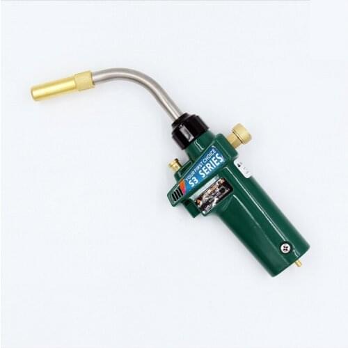 Mapp Torch Braze Welding Mapp Propane Gas Gun Heater Burner Self Ignition for Copper Aluminum Pipe Welding Bbq Heating