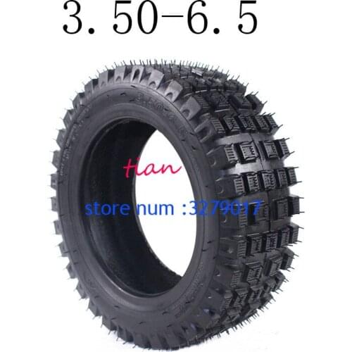 Hot Sale Good Quality 3.50-6.5 Tubeless Tire Thickening Vacuum Tyre for Rotary Cultivator ATV Quad Lawn Mower Garden Tractor