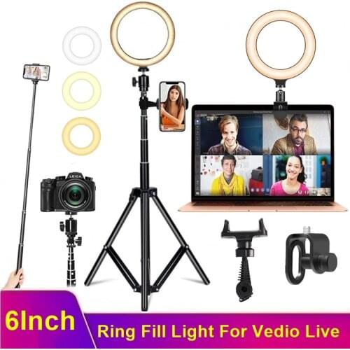 Tongdaytech New 10Inch Cat Dimmable LED Ring Light Photography Led Selfie Ring Lamp With Tripod For Youtube Makeup Video Live