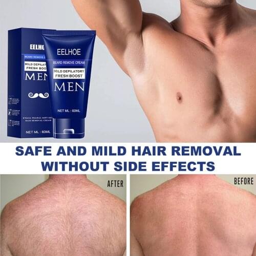 Hair Removal Cream Mild Fresh Depilatory Paste Hands Legs Beard Moustache Remover Unisex Natural Gentle Body Skin Care