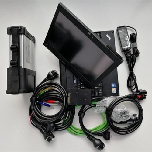 MB STAR c5 Compact 5 SDConnect Multiplexer with 2020.12 software 320gb hdd x200t laptop Diagnostic tools With WIFI full set