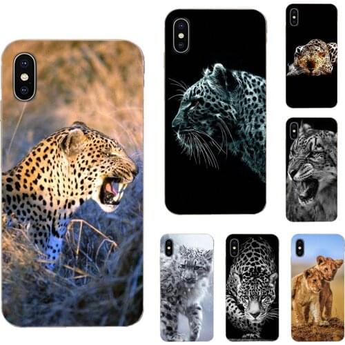 TPU Mobile Phone Animal Leopard Lions For Xiaomi Mi note 9 10 mi10 mi9 mi8 pro lite SE Mi A1 A2 A3 CC9 CC9E 9T