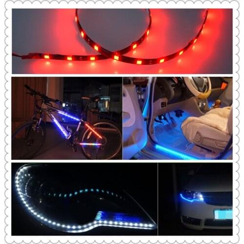 Motorcycle car LED decorative light bar 30CM 15SMD 3528 patch tape for Land Rover RangeHSE SC Sports version Freelander