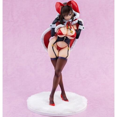 Native Pink Cat Mataro Christmas Bunny PVC Action Figure Anime Sexy Figure Collection Model For Christmas Gift
