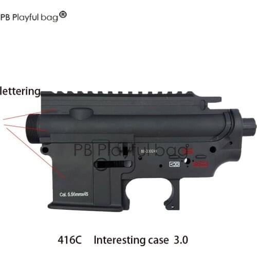 PB Playful bag Water Bullet Gun HK416D C Parts Nylon Advanced toy Exciting Interest 3.0 3 Generation 416 Case LDT3.0 Kit OD99