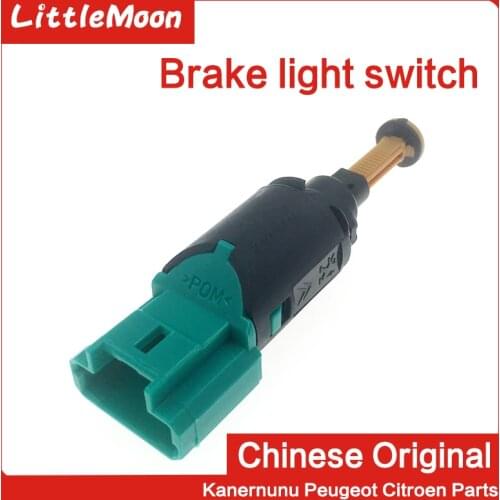 LittleMoon Brake Light Stop Lamp Switch 1606480480 453465 For Peugeot 207 206 307 308 407 408 3008For Citroen C2 C4 C5