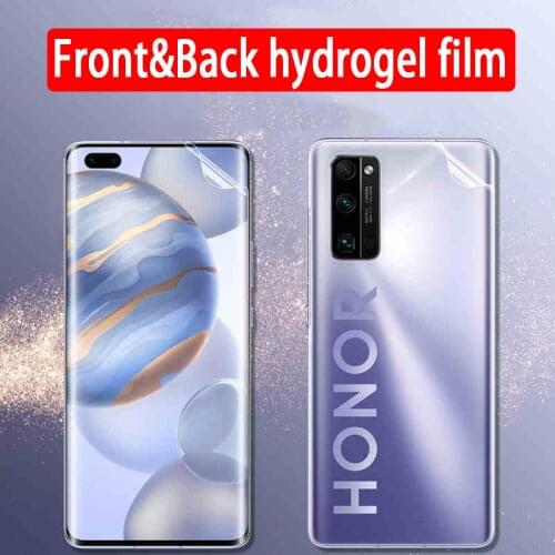 Front and back hydrogel film for Huawei Honor 30 Pro Plus 30S View 30 View30 V30 V30pro honor30s Not tempered glass