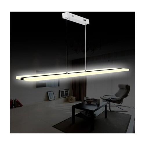Simple Creative Elongated Droplight Modern LED Pendant Light Fixtures For Living Dining Room Hanging Lamp Indoor Lighting