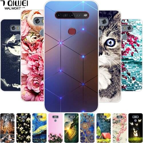 Silicone Cover for LG K51S Case Print Back Cover For LG K61 Thinq Phone Case for LG K41S / V60 Thinq 5G Fundas For LGK61 K 51S