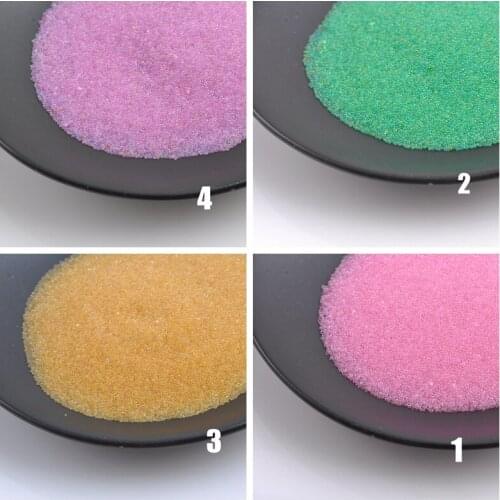 Colourful Glass Caviar Ball Beads 0.1-0.5mm Tiny Nail Tips Sticker Art Decoration Beauty Nail Accessories 23g BL006