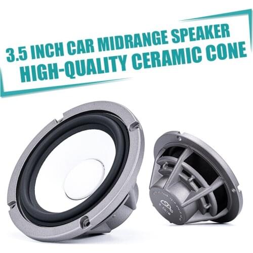 High-quality car audio modified 3.5-inch ceramic cone midrange horn for car two-way three-way dedicated midrange horn