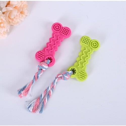1PC Pet Dog Toy Biting Environmental Protection TPR Toy Pet Biting Rubber Small Dog Toy