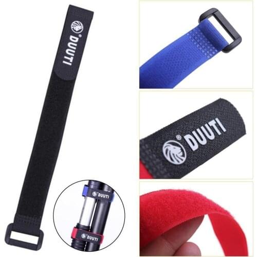 1PCS Adjustable Bicycle Nylon Hook Loop Tape Strap Pump Bandage Tie Flashlight Band Bottle Thread Cycling Cable Bike I2R3