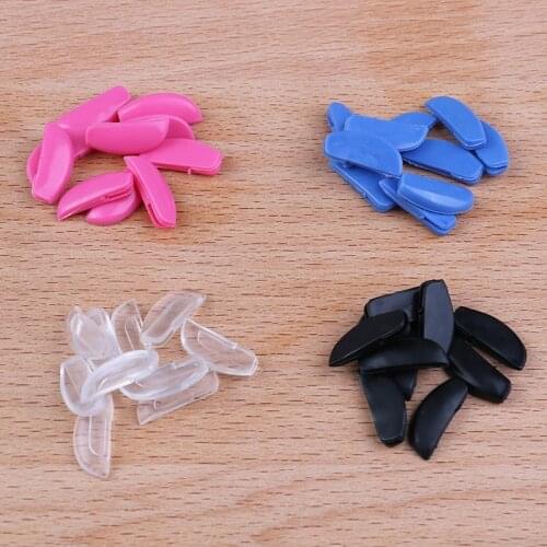 10pcs/5pairs Anti-slip Silicone Nose Pads For Eyeglasses Glasses Frame Stick On Nose Pad Eyewear Accessories High Quality