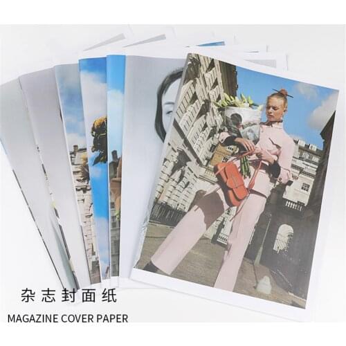 10pcs High Grade Korean Magazine Paper Bouquet Packaging Materials Flower Wrapping Paper Rose Flower Wrapping Paper