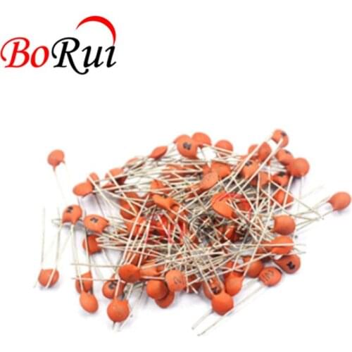 100pcs Ceramic capacitor 50V 24pF 27pF 30pF 33pF 39pF 40pF 47pF 50pF 56pF 68pF 75pF 82pF 100pF 120pF 150pF