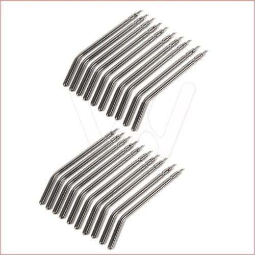 20pcs Nozzles Tips Tube Dental Triple 3 way Syringe Air Water Spray Denshine